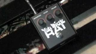 Pro Co Sound You Dirty Rat Distortion Pedal Demo - YouTube