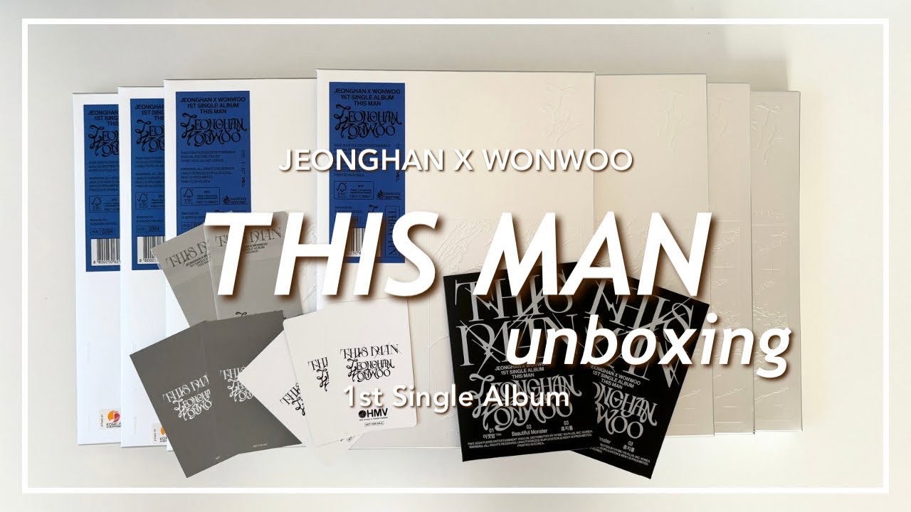 新品未開封】THIS MAN SEVENTEEN ジョンハンウォヌアクスタ