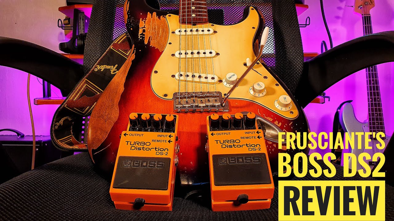 John Frusciante Boss DS2 Turbo Distortion - YouTube