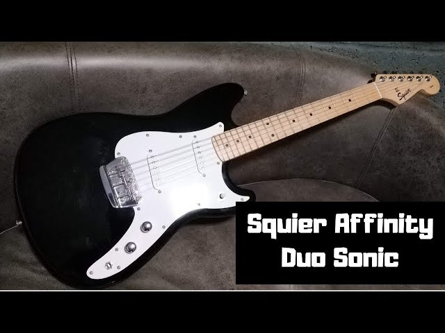 Squier by Fender Affinity Duo Sonic | Review Demo - YouTube