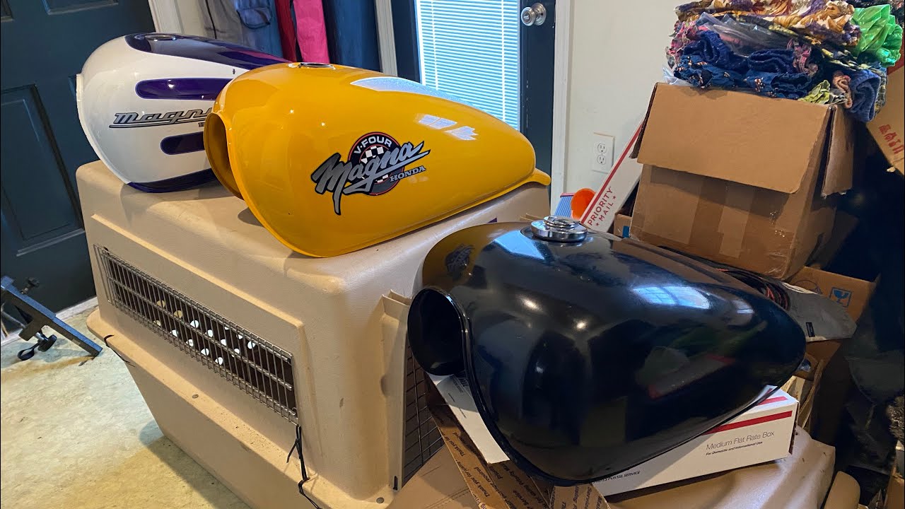 3rd Gen Honda Magna Gas Tanks! 1994-2003 Fuel Petrol Tanks - YouTube