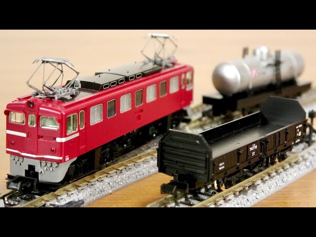 確認用 KATO 関水金属 Nゲージ EF66電気機関車と客車6両