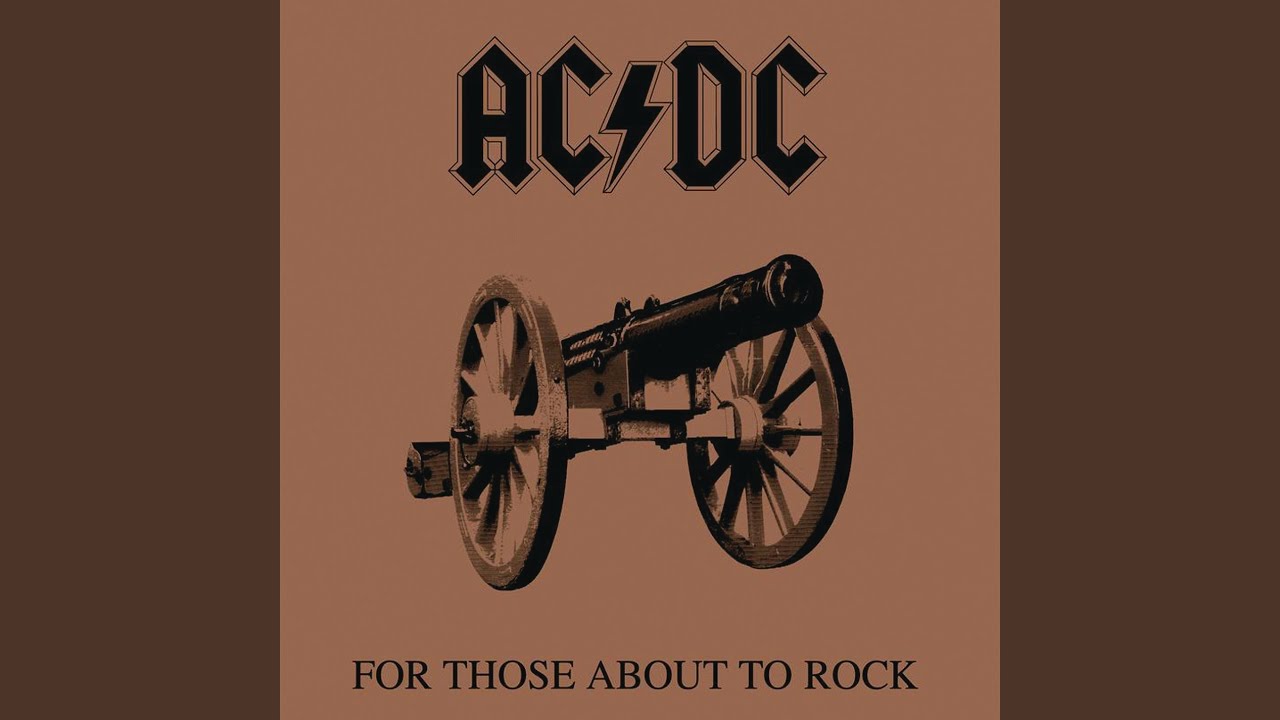AC/DC ロックT】For Those About To Rock Ac/Dc - For Those About to