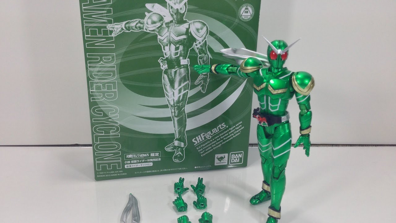 Review: S.H.Figuarts - Kamen Rider Cyclone - YouTube