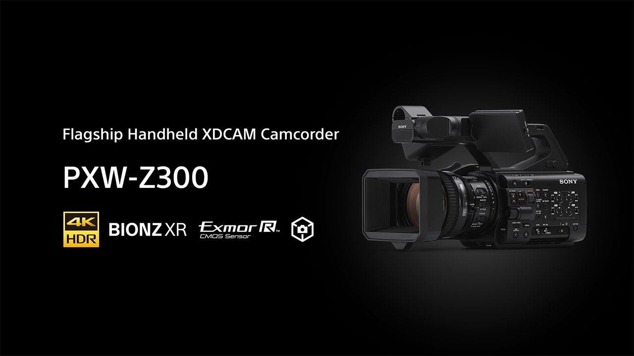4K 3板式 CMOSセンサーを搭載 XDCAMハンディカムコーダーのフラッグ