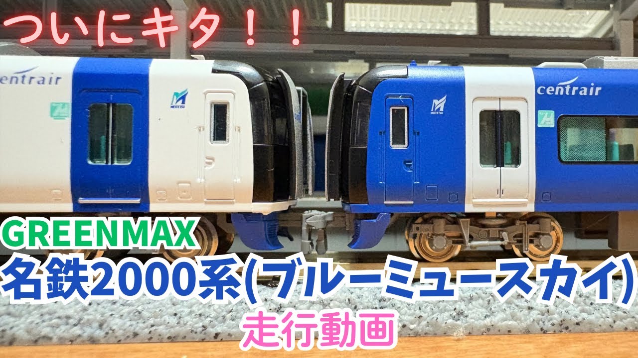ブルーミュースカイ 名鉄 空港線開業20周年 2000系デビュー20周年記念