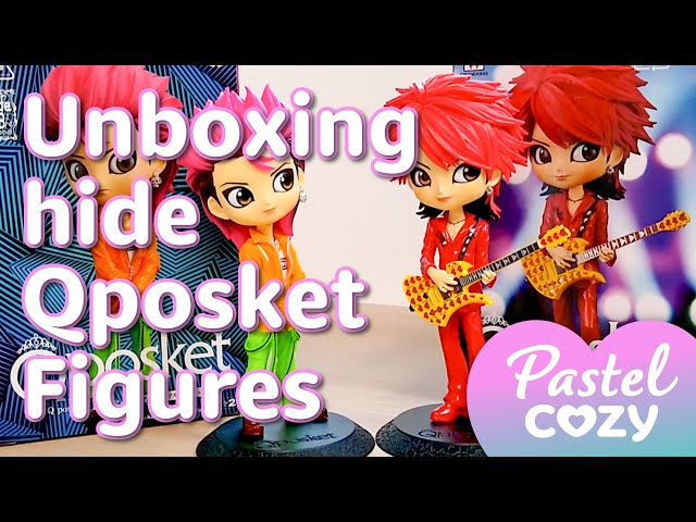 Unboxing hide X Japan Qposket Figures from Tokyo Otaku Mode - No