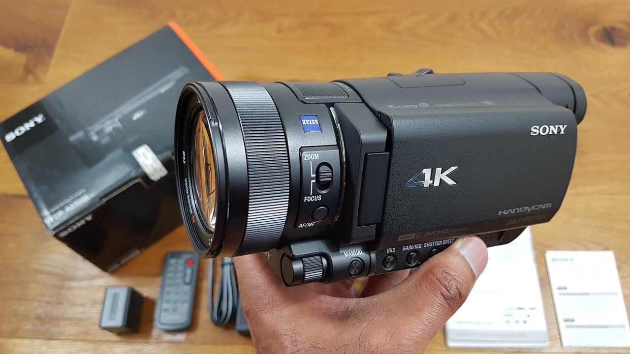 SONY FDR-AX100 ビデオカメラ + XLR-K2M + ほか SONY FDR-AX100 ビデオ