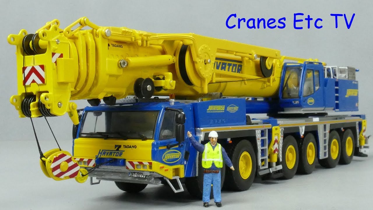 WSI Tadano ATF 400G-6 Mobile Crane 'Havator' by Cranes Etc TV