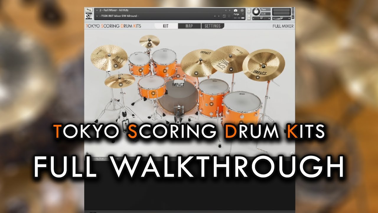 DTM】Tokyo Scoring Drum Kits をレビューする配信 - YouTube