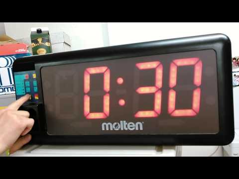 タイマーの設定方法 ブラジリアン柔術 格闘技 スポーツ molten - YouTube