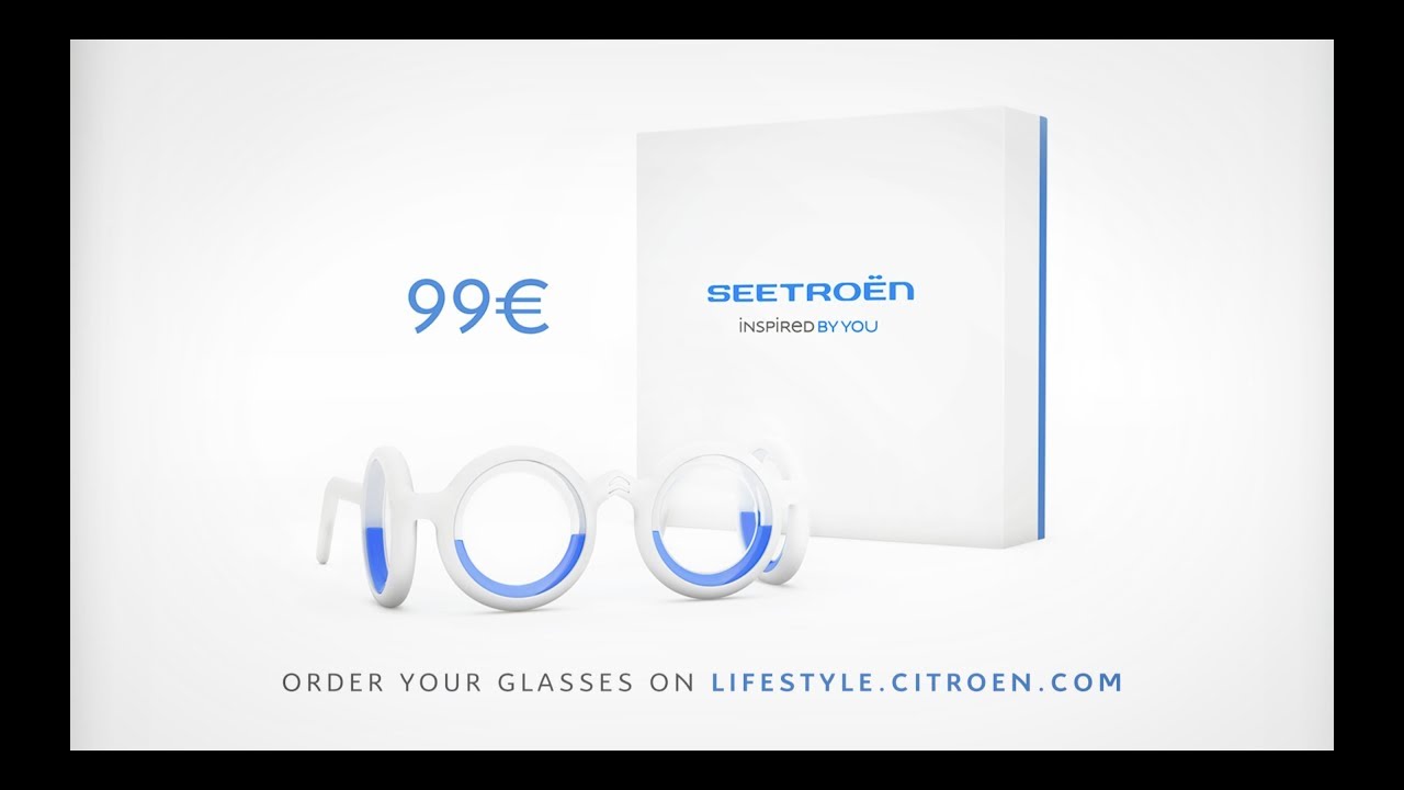 SEETROËN - The first glasses that restore the taste for Travel by