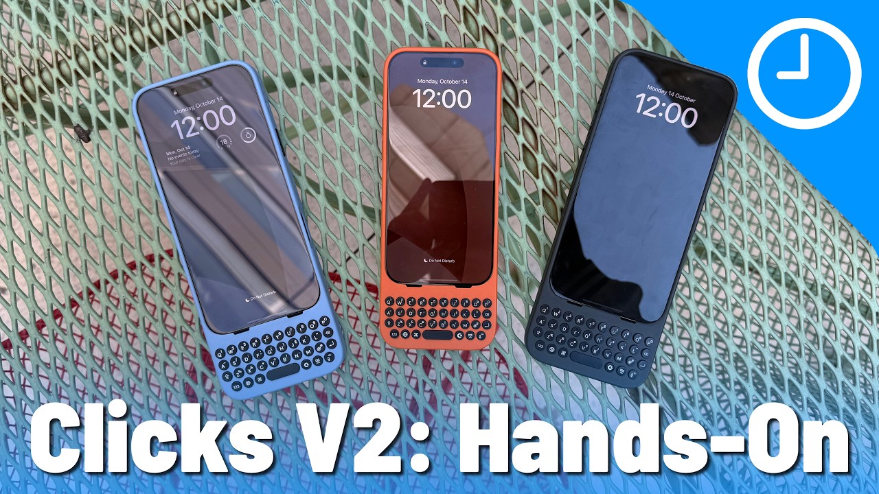 Hands on: Clicks Keyboard for iPhone 16 Pro – Rebuilt on customer