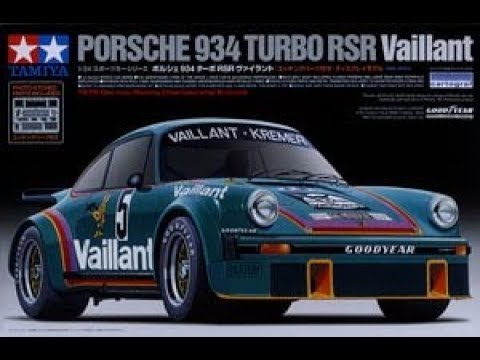 Porsche 934 Turbo RSR Vaillant from Tamiya - YouTube