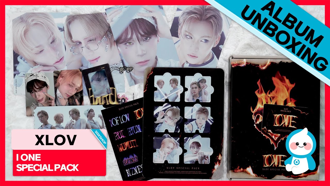 4K UNBOXING] XLOV - single 2nd [I ONE] (Special Pack Ver.) - YouTube