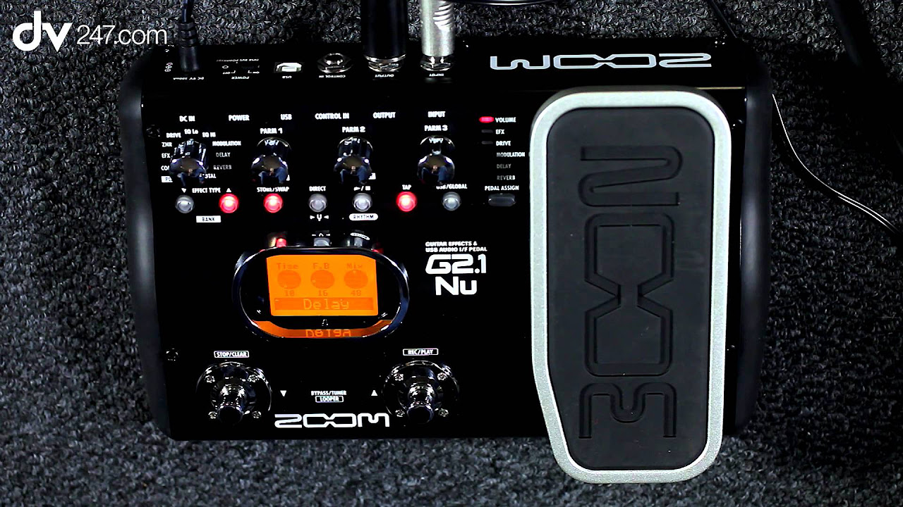 Zoom G2.1Nu ギター マルチエフェクター ギターシールド付き！ Zoom G2