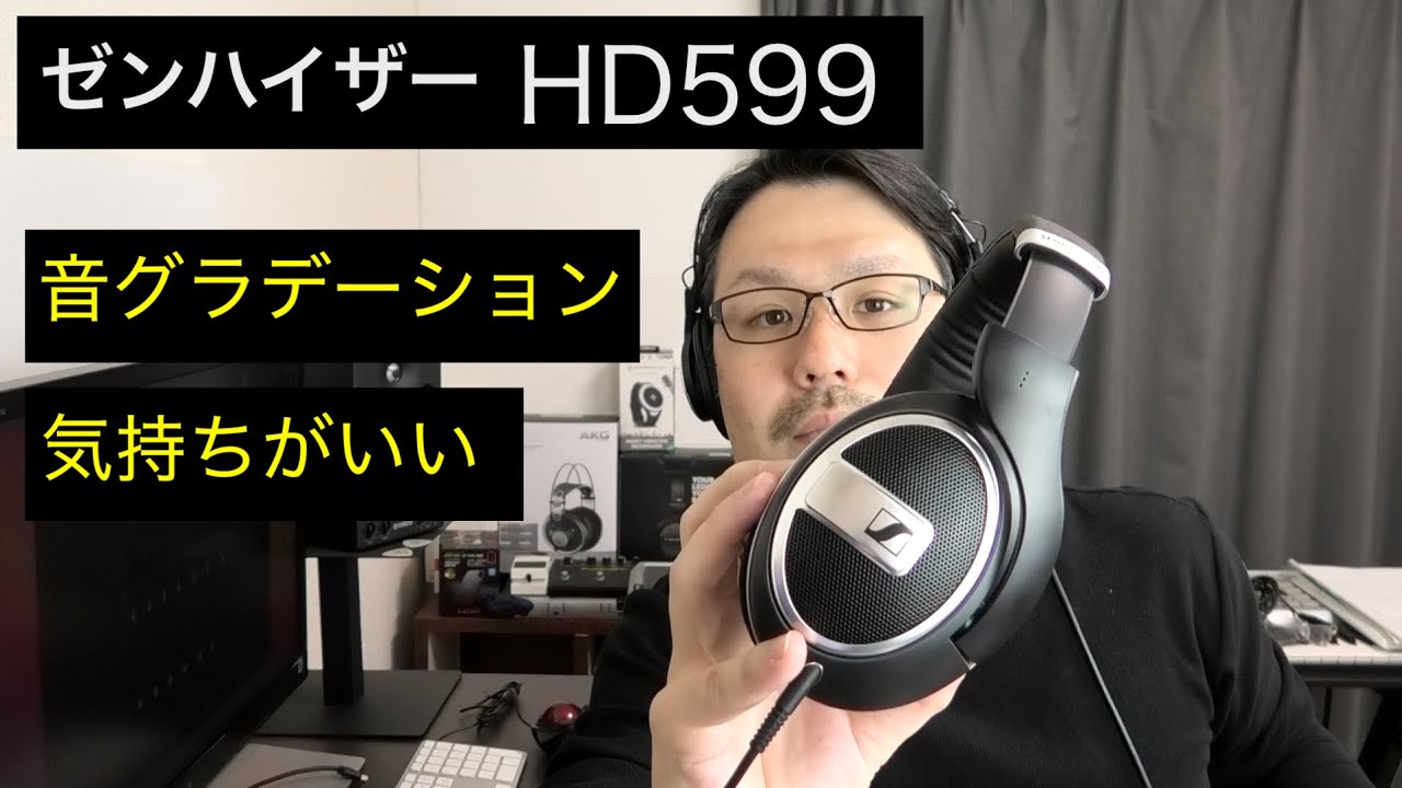 ゼンハイザーHD599 SE 開放型ヘッドフォンのオススメ リスニング用