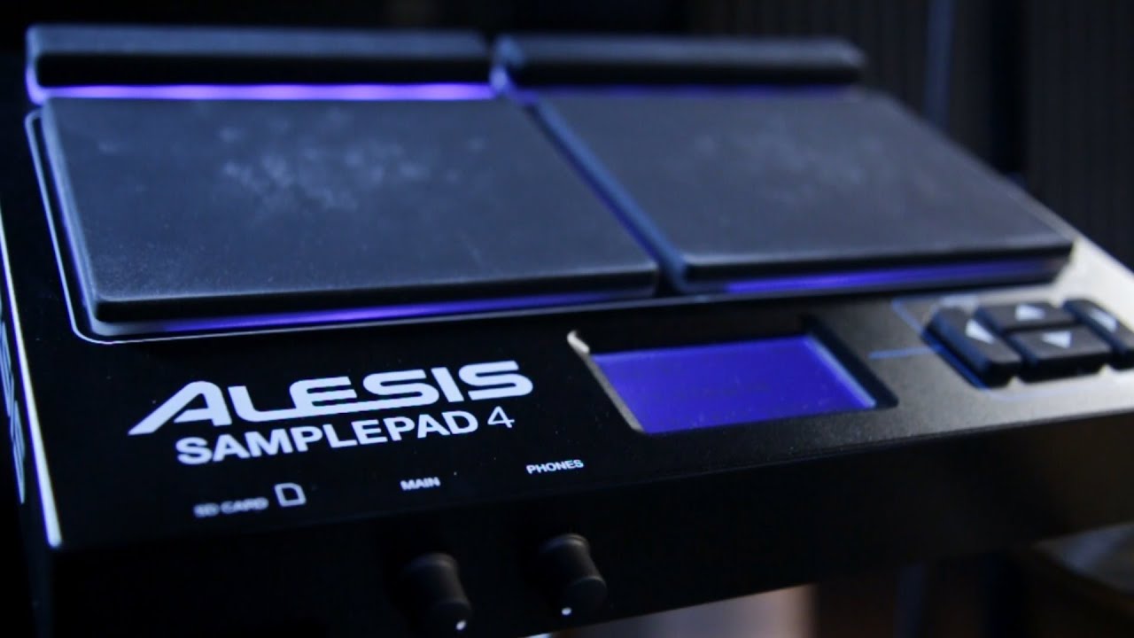 Alesis Sample Pad 4 Percussion and Sample-Triggering Instrument