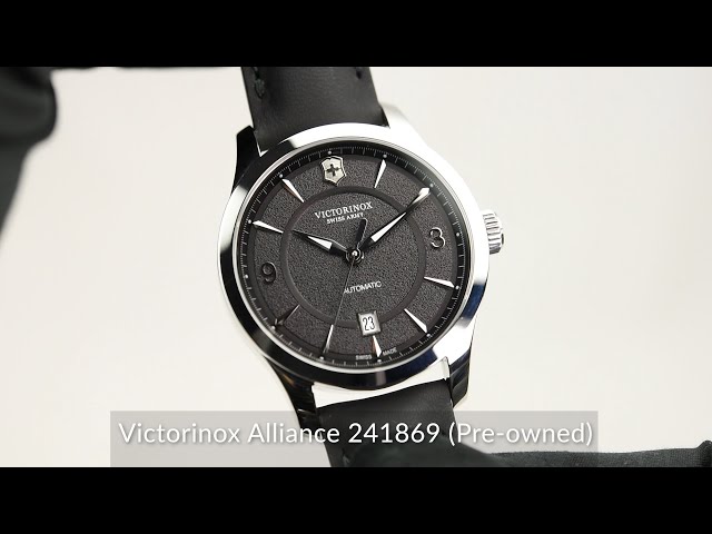 Victorinox Alliance 241869 (Pre-owned) - YouTube