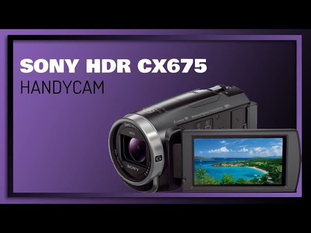 動作品】SONY HDR-CX675 Handycam CMOSセンサー 動作品】SONY HDR