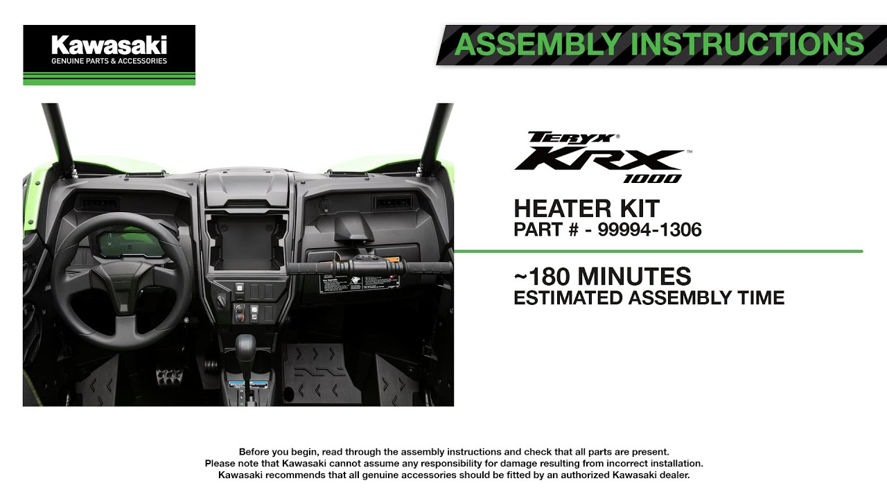 99994-1306 Heater Kit - Installation Video - YouTube