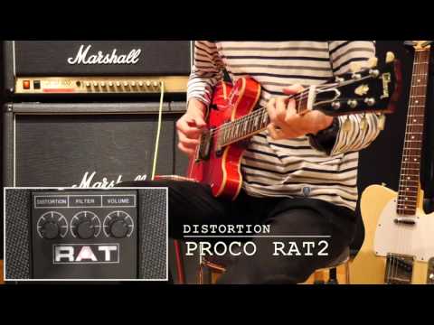 ProCo / RAT2「特集：歪みエフェクターのトリセツ」 - YouTube