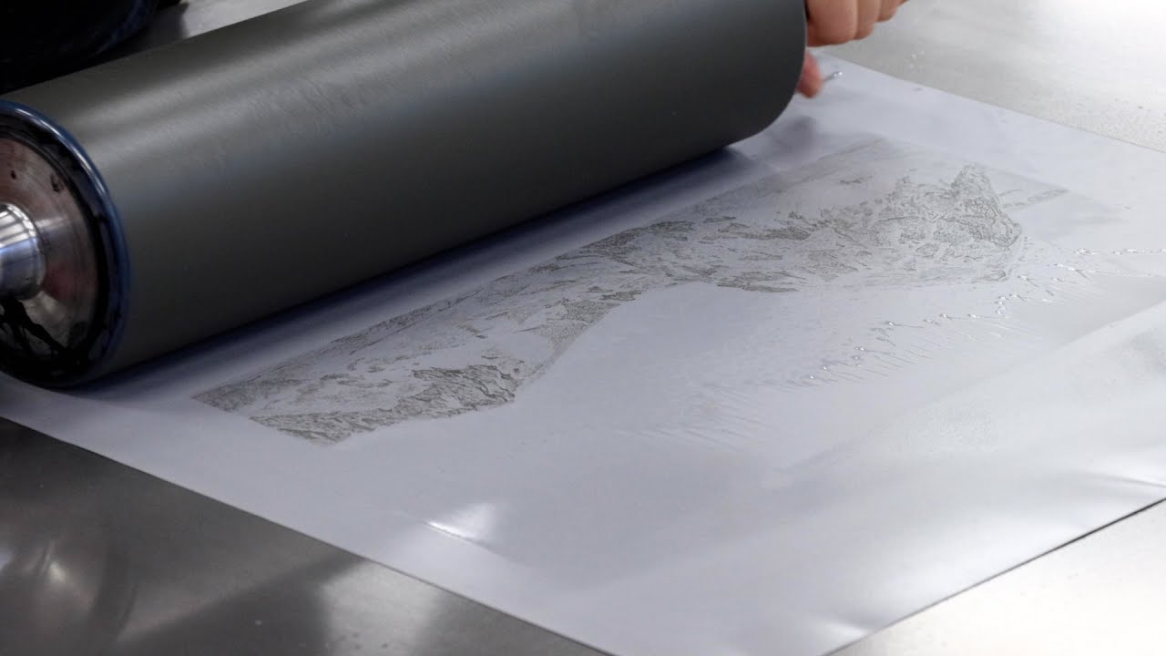 版画4版種紹介動画[リトグラフ] - YouTube