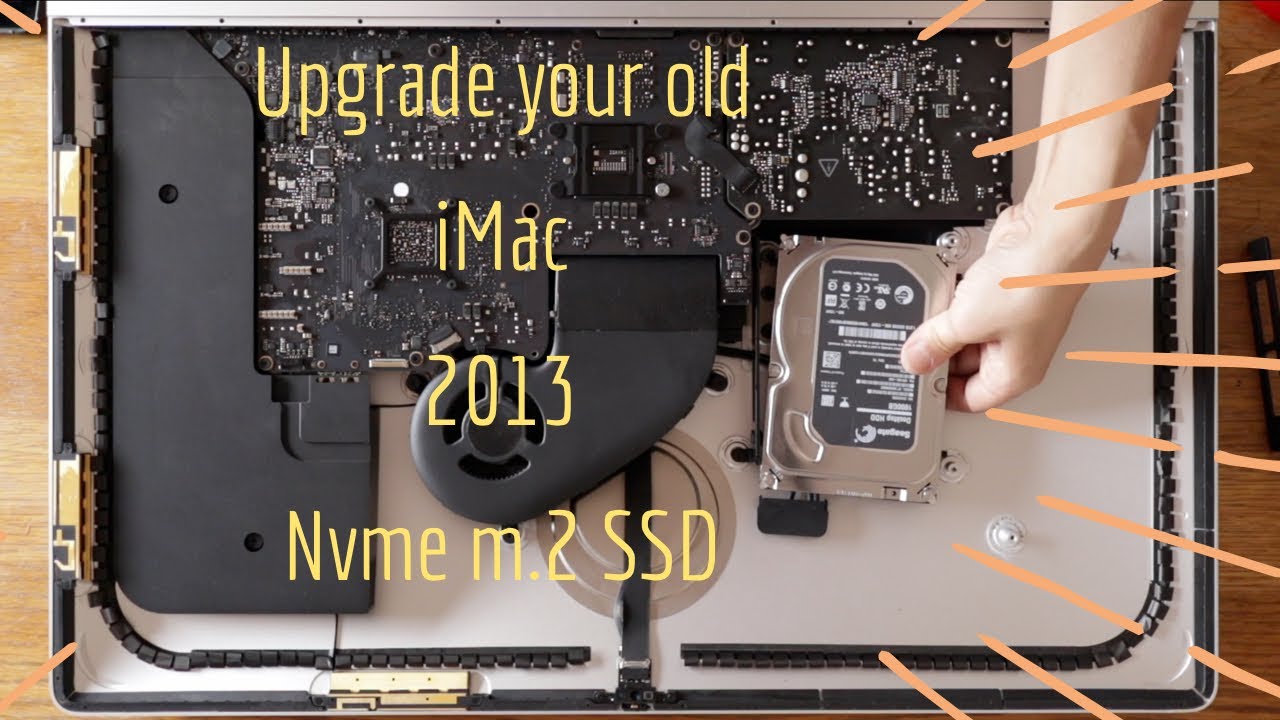 How to Speed up your iMac with a NVMe 960EVO M.2 SSD - YouTube