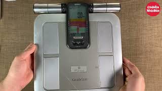 How to use Omron Karada Scan Body Composition & Scale HBF-375