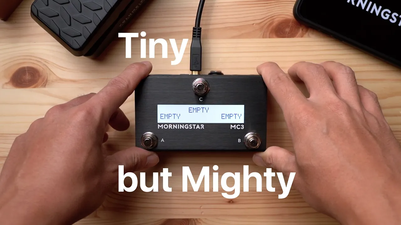 ギター Morningstar MC3 MIDI Controller Morningstar Engineering MC3