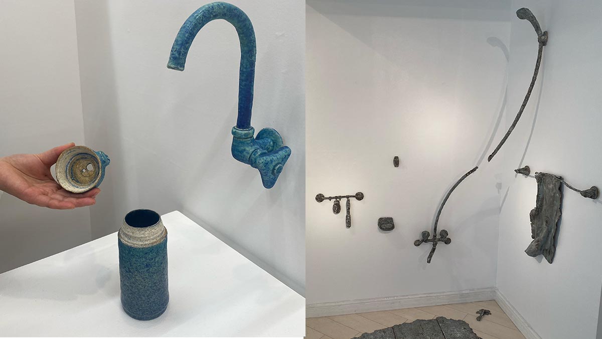 これが陶芸？愛情をアートに“蛇口”のオブジェ 毛塚友梨さんの貫く人生