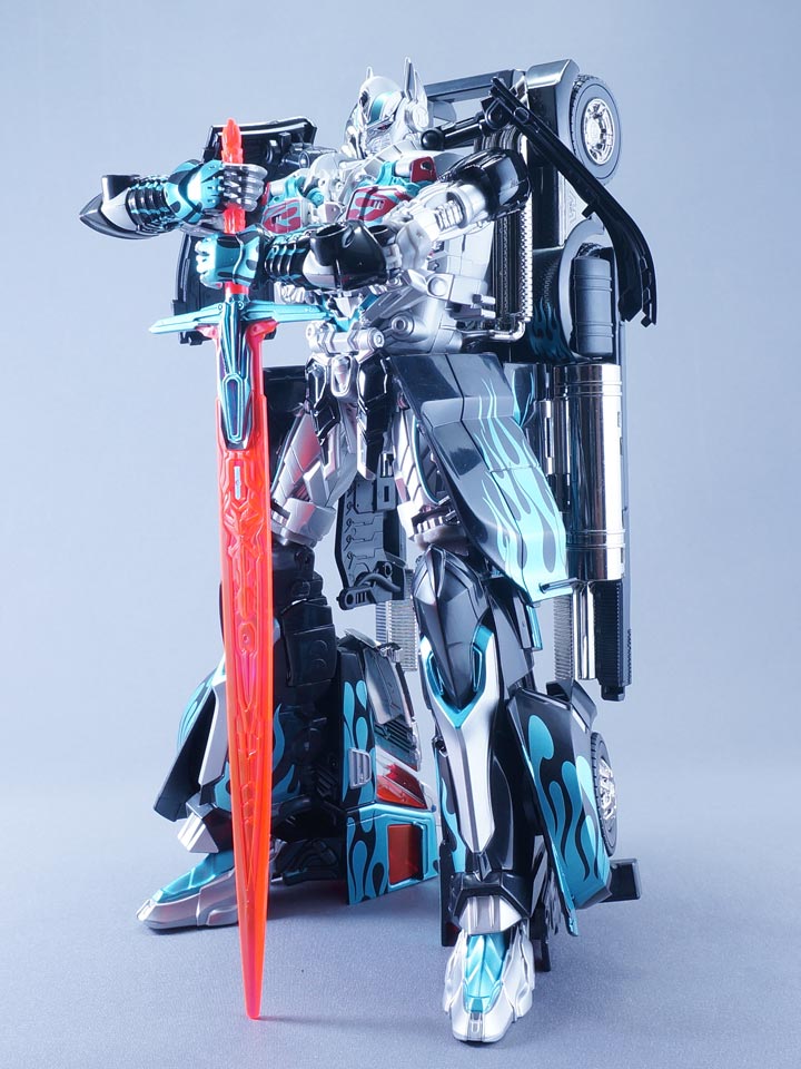 レビュー：TFロストエイジ トイザらス限定 ブラックナイトオプティマス