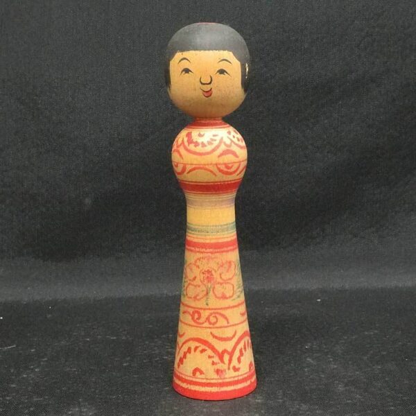 伝統こけし 津軽系 奥瀬恵介 作品（23.5cm）