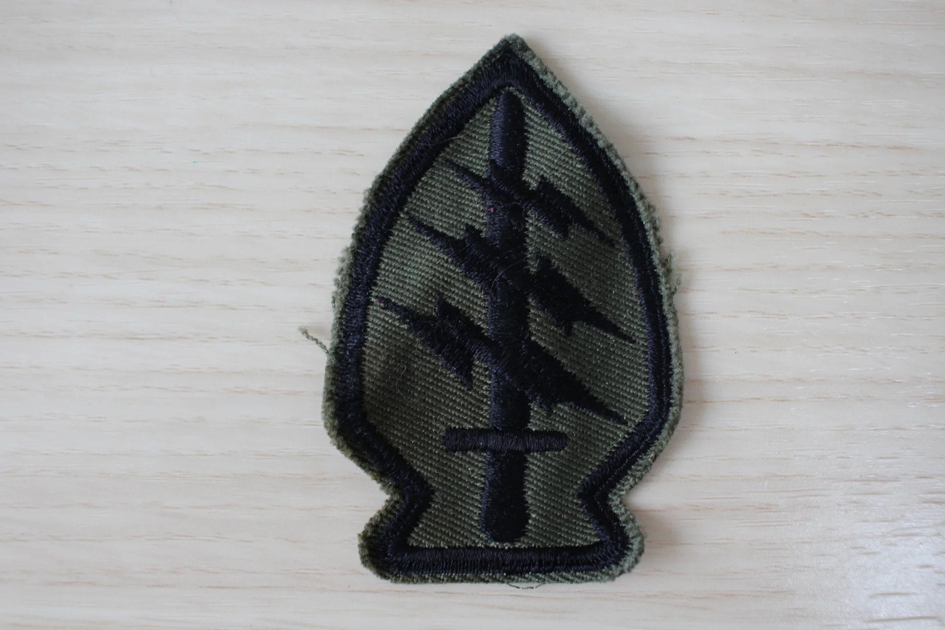 60年代 米軍 ベトナム戦 ローカルメイド スカルパッチ 1969-1970