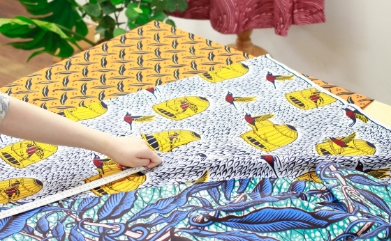 アフリカ布で仕立てるブランドSAWASAWA！初店舗オープンに向け