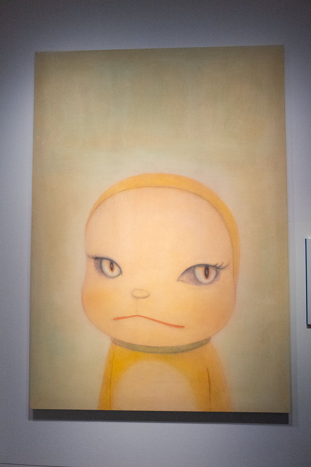 奈良美智 ストア ドラえもん展 ポスター ジャイアンにリボンを取られた