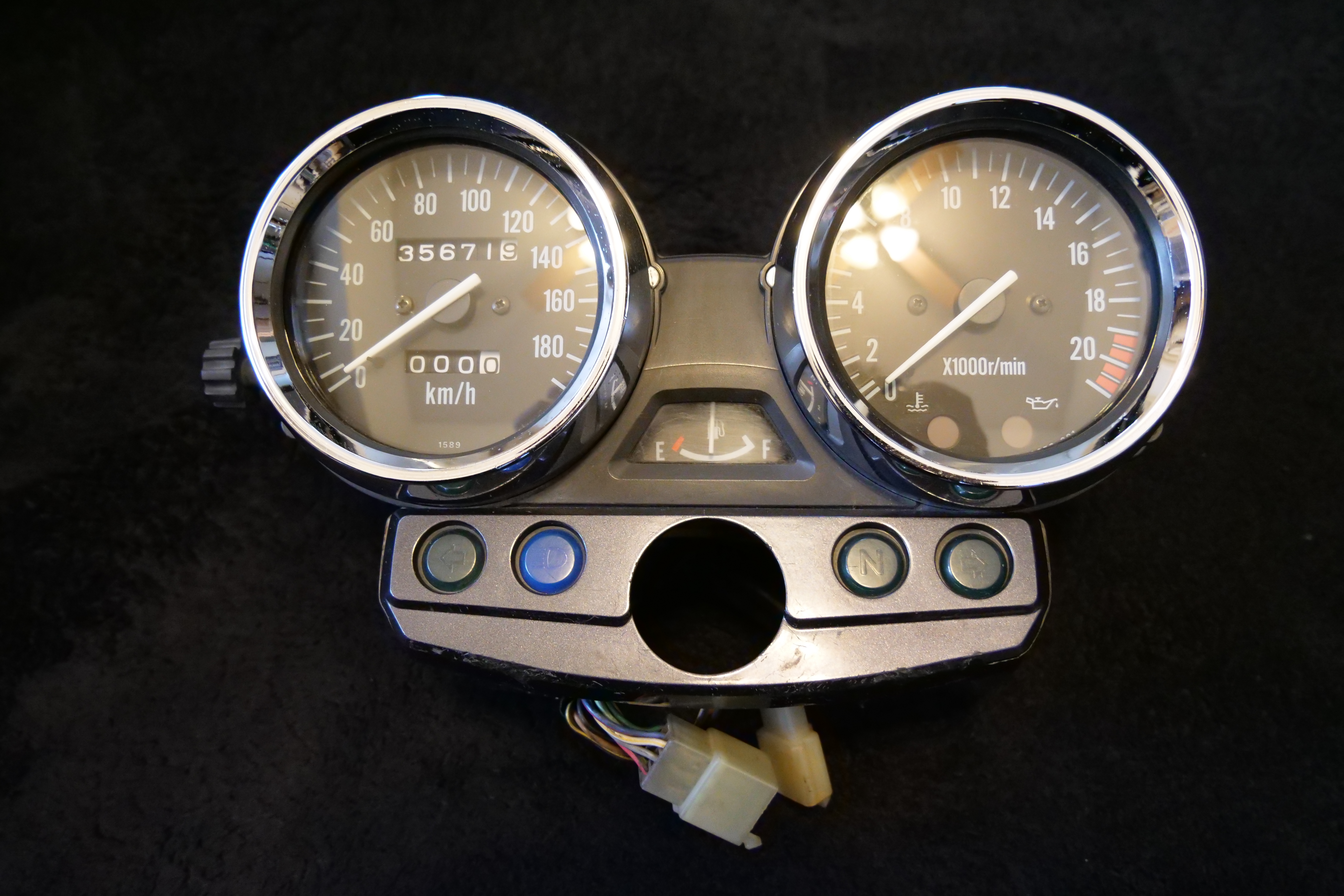 バリオス バリオスⅡ初期型メーターに交換 | 明日はどこに疾風が吹く