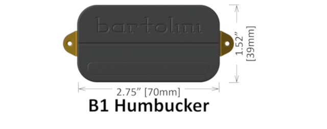 Tuck Andress Special Humbucker - 1CTA - Bartolini Pickups