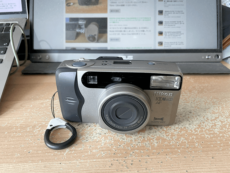 Nikon AF600フィルムカメラ 動作確認済み】Nikon AF600 フィルムカメラ