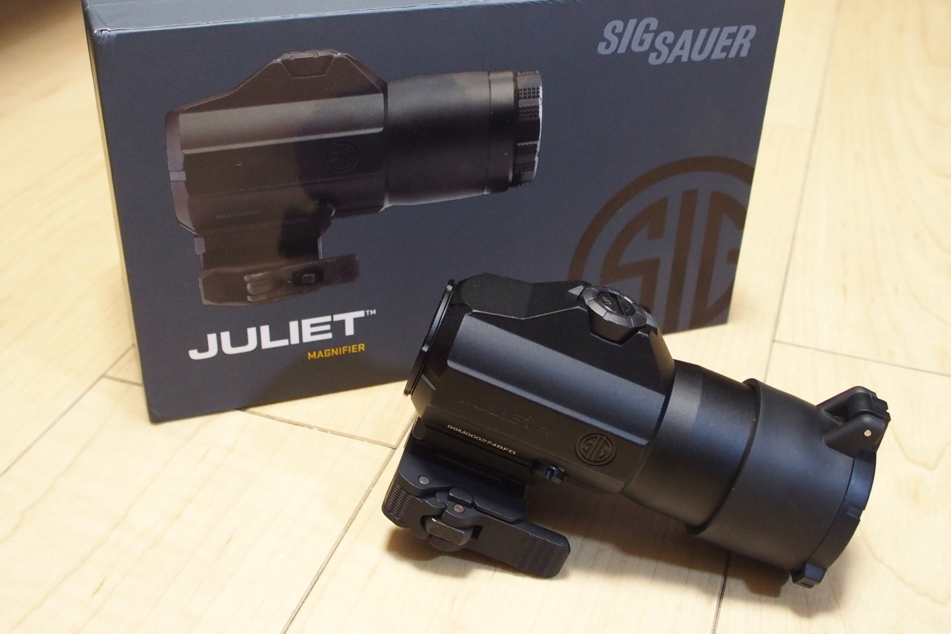 SIG SAUER製 4倍マグニファイア JULIET 4のレビュー【ロメオと