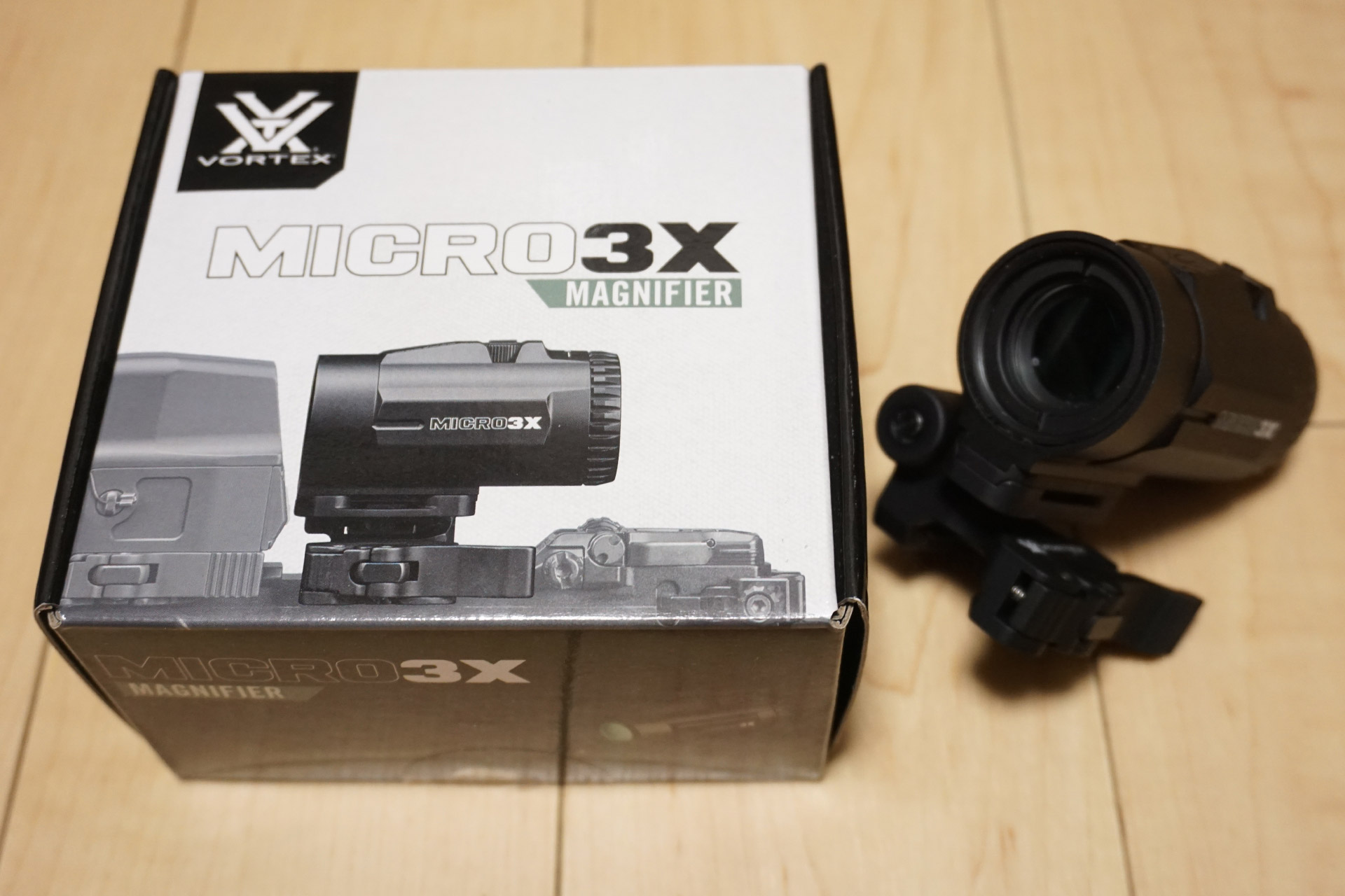 超コンパクトなマグニファイア VORTEX MICRO 3X MAGNIFIERを買ってみた