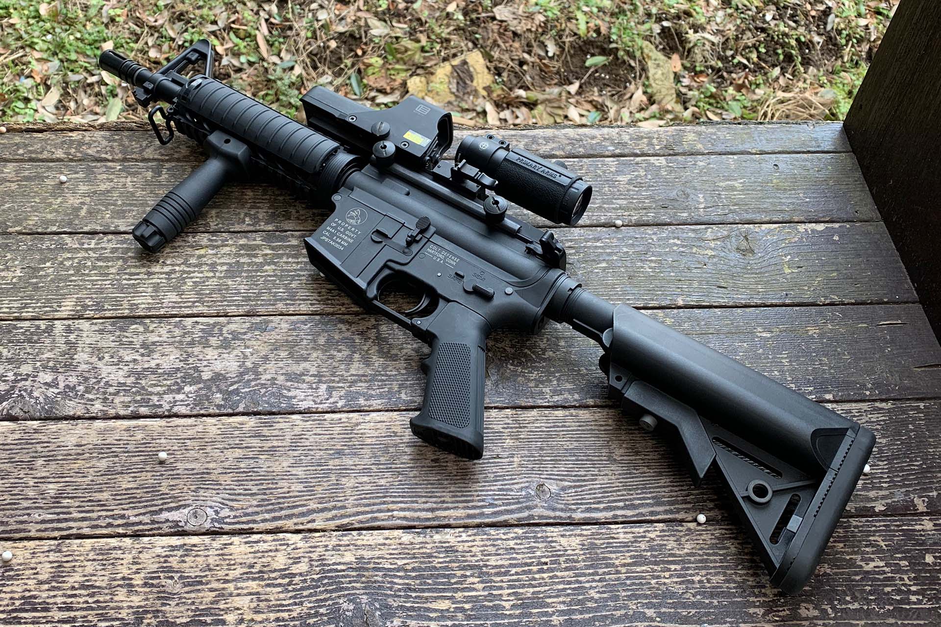 東京マルイ M4CQB 10禁 東京マルイ M4 CQB ライトプロ タンカラー