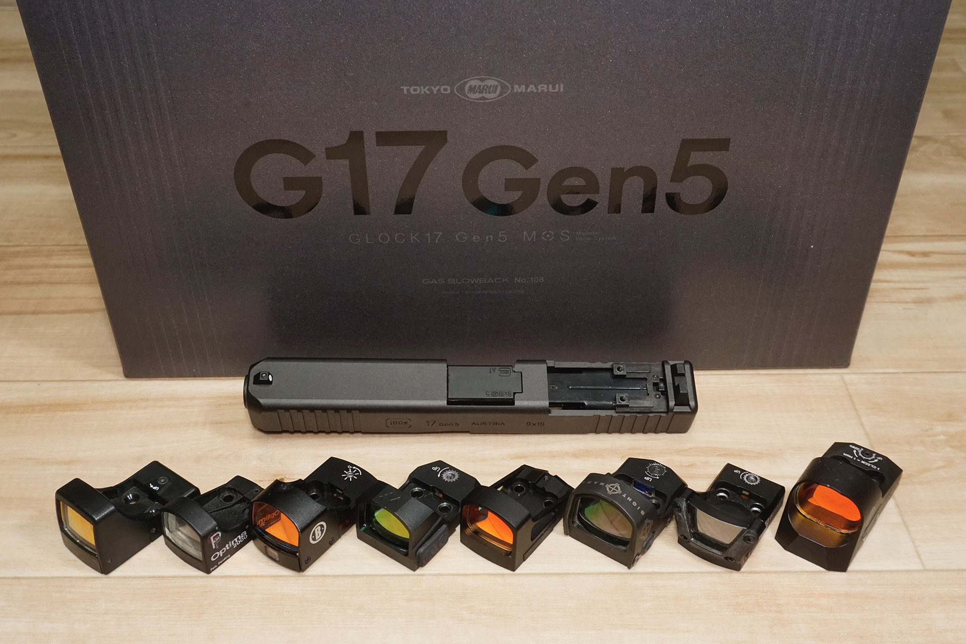 東京マルイ G17 Gen5 MOSに取り付けられるドットサイトについて | エボログ