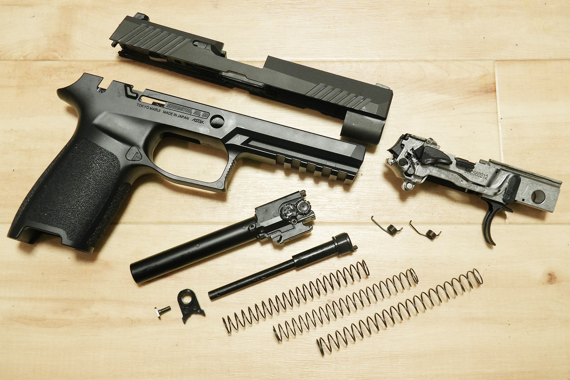 苺屋製 東京マルイ P320用 タクティカル・トリガースプリング（180