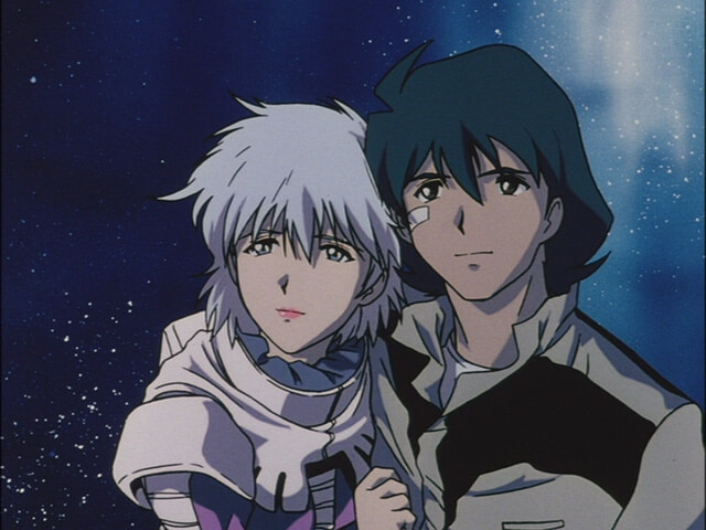 機動戦士ガンダム 08MS小隊 セル画 シロー&アイナ 機動戦士ガンダム 第