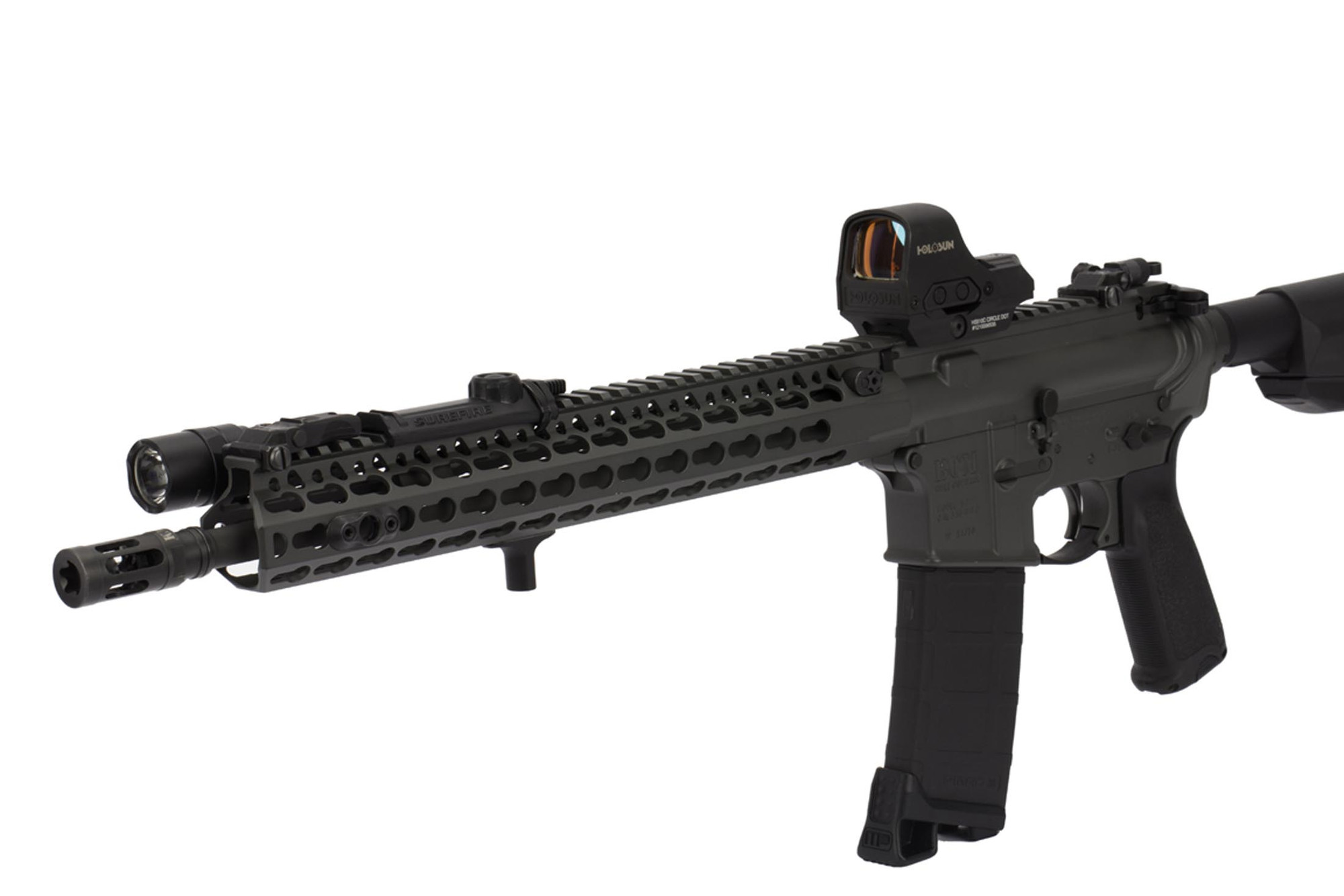 Holosun HS510C HUD Solar Powered Circle Dot Sight - Red Reticle