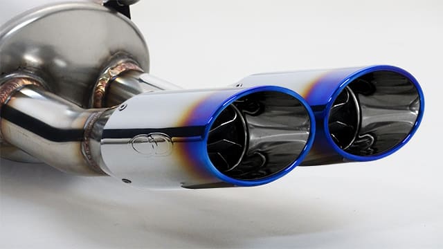 GANADOR Ultimate Power Tune Double Round Muffler for Landcruiser