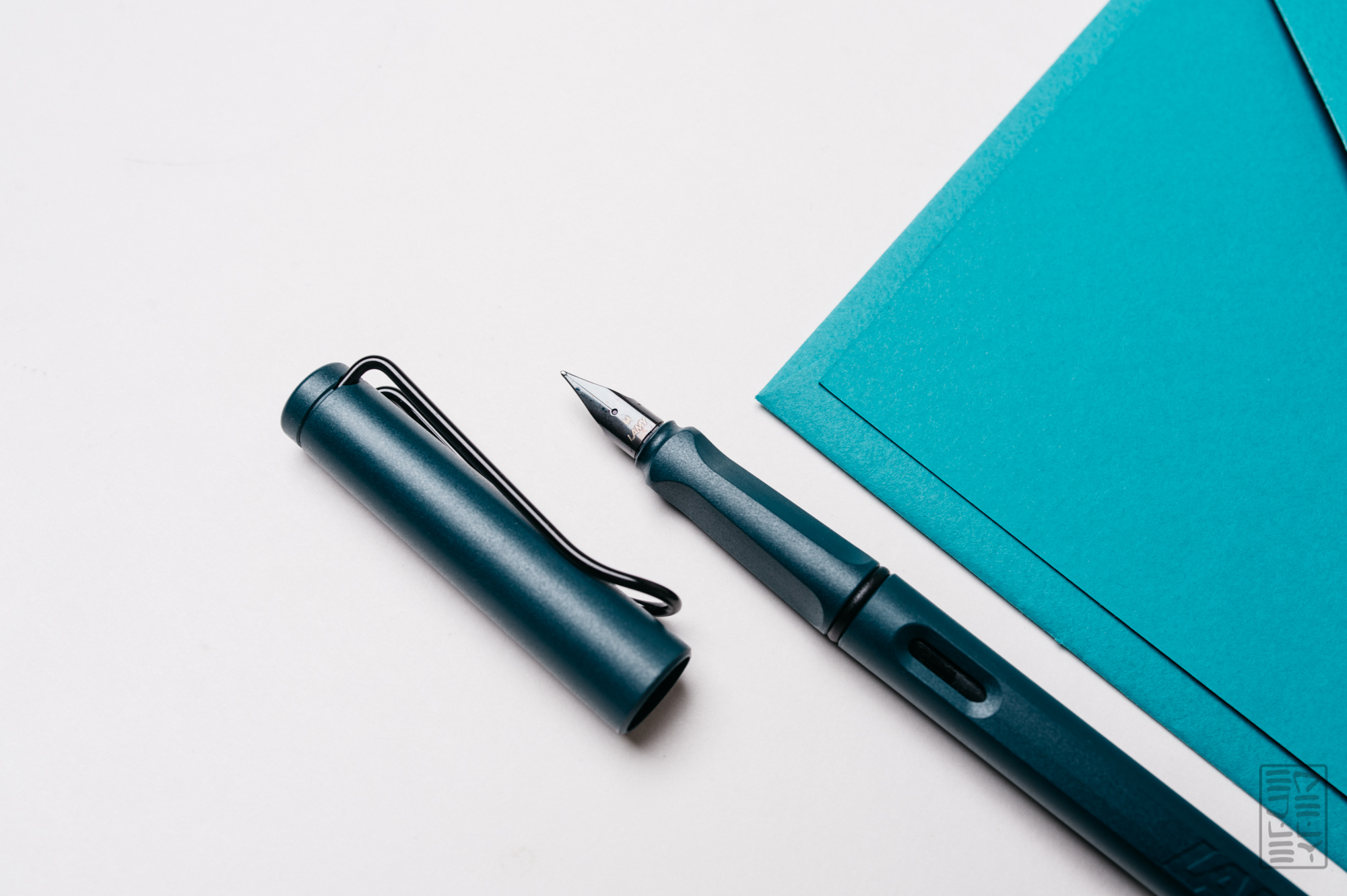Lamy Safari Petrol Fountain Pen Review – edjelley.com – Fountain