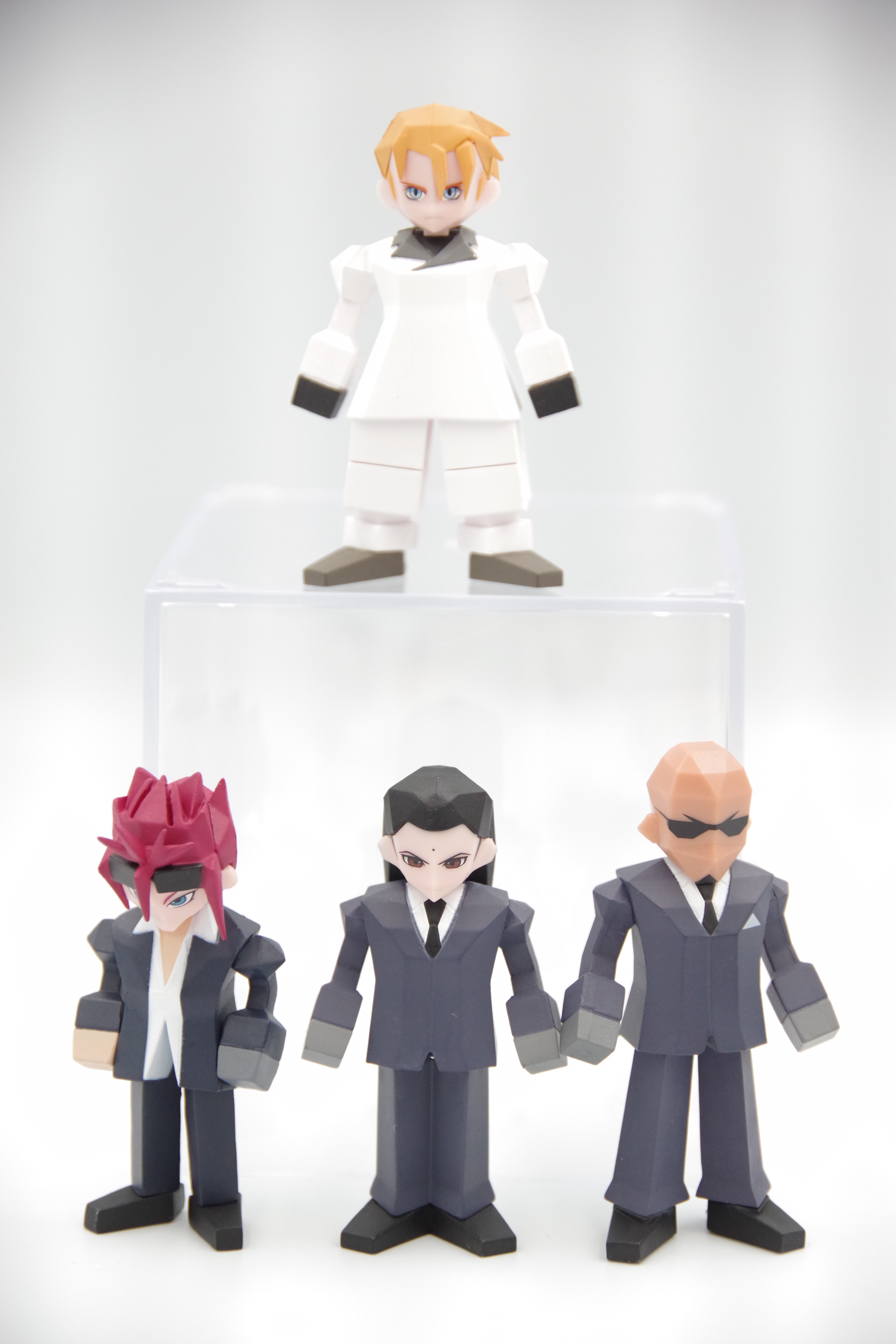 FF7リバース一番くじ D賞ミニフィギュアセット＆G賞ユフィ、シド