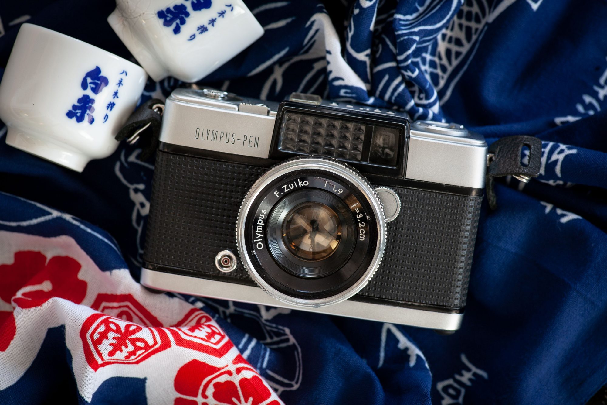 OH済 OLYMPUS PEN D F1.9 露出計OK OH済1点物カスタム】